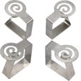 thumbnail image 1 of Juego de 4 pesas para mantel de acero inoxidable Clip para mantel JAMW Sencillez, 1 of 4