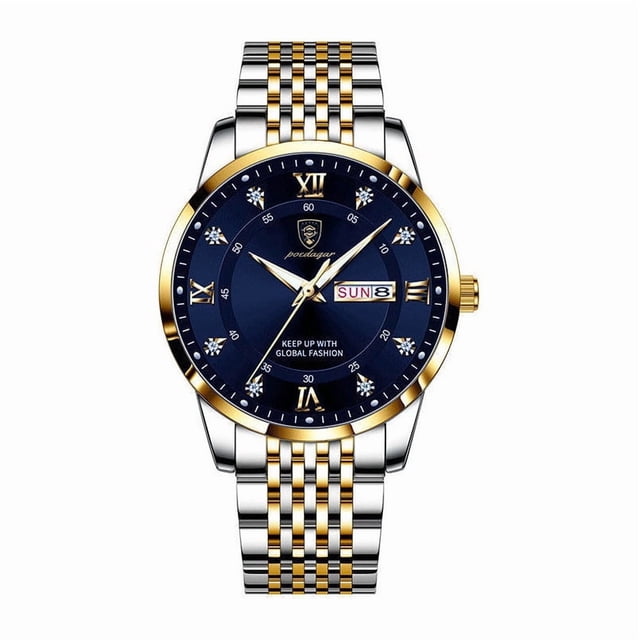 Reloj deportivo genérico con calendario luminoso impermeable para hombre