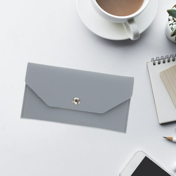 Soimiss Reusable PU Envelope Wallet for Cash and Small Card Holder