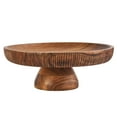 thumbnail image 6 of Fitz and Floyd Caleb Natural Foot Server Cake Stand, 6 of 9