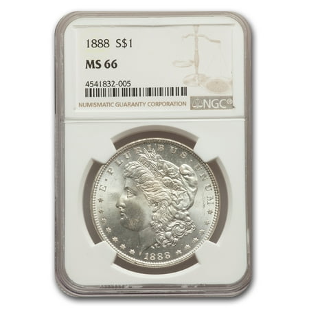 - 1888 Morgan Dollar MS-66 NGC