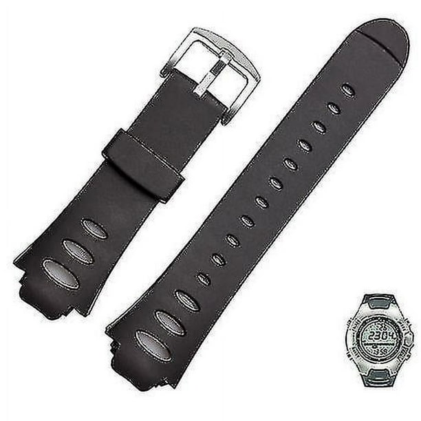 Correa de reloj de goma para Suunto Observer Sr X6hrm negro Walmart en linea