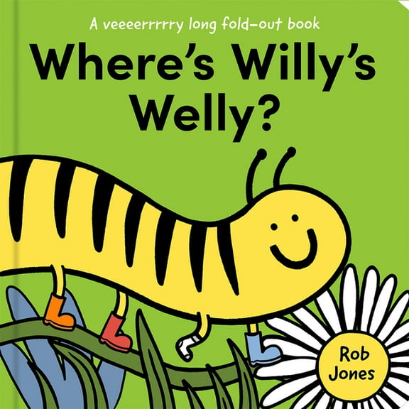 Very Long Fold-Out Book Where's Willy's Welly?, (Board Book)