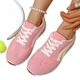 thumbnail image 5 of Women Retro Fashion Trendy Sneakers with Foam Insole Casual Shoes for Walking Tennis Classic Non-Slip Comfort Shoes, 5 of 6