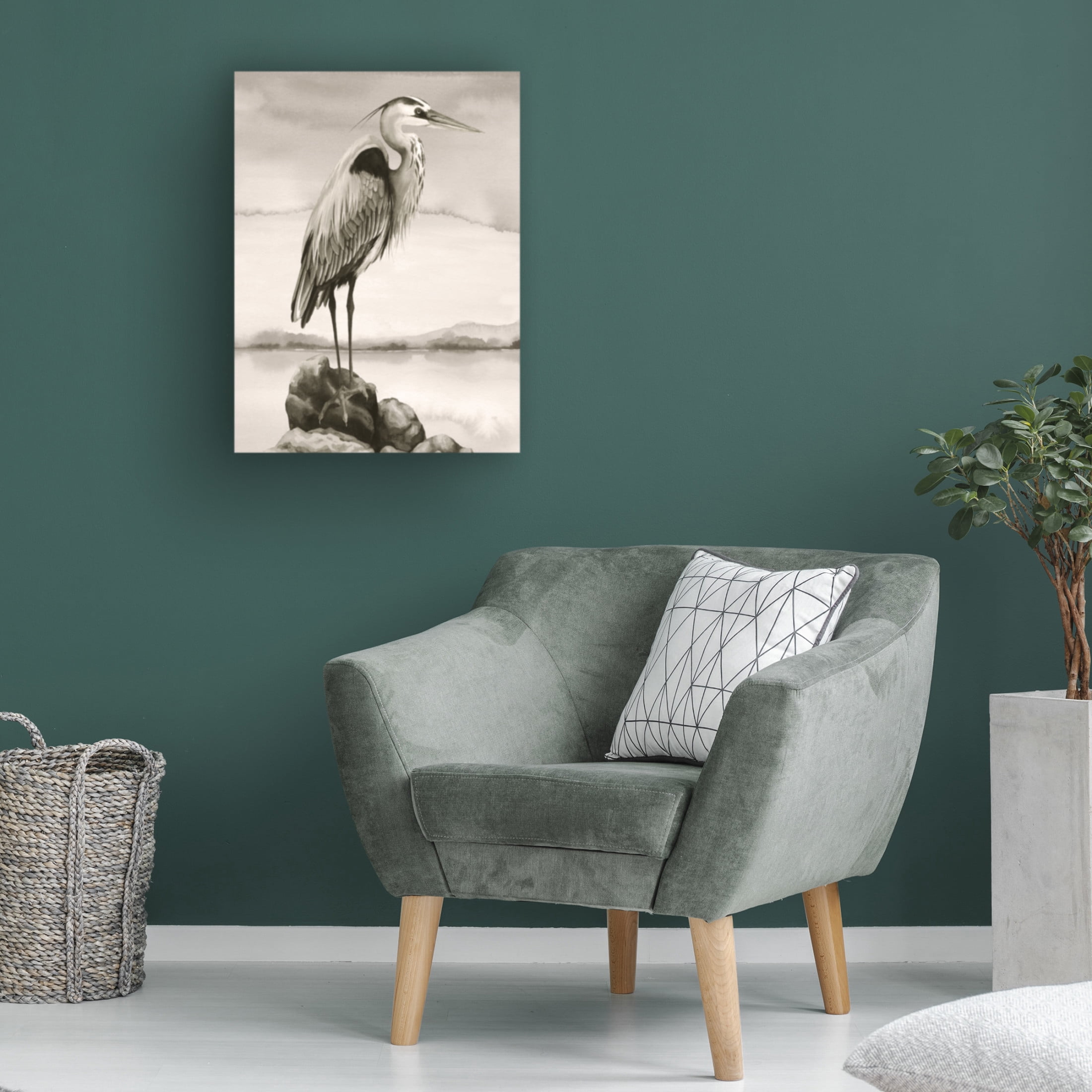 Trademark Fine Art Grace Popp  Sepia Watcher II Canvas Wall Art