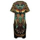 thumbnail image 4 of Owl - The Watcher-Vestido largo holgado con bolsillos para mujer vestido de lujo para fiesta de noche y graduación, 4 of 6