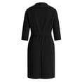 thumbnail image 6 of LEKWK Work Dresses for Women Elegant Classy V Neck Business Casual Dress 3/4 Sleeve Sheath Dress Bodycon Pencil Dress Office Wear, 6 of 6
