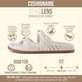 thumbnail image 3 of Cushionaire Lens Womens Sandals with Arch Support, Comfortable Sandals for Women with Braided Strap and Cushioned Footbed, 3 of 17