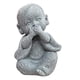 thumbnail image 4 of 2 Piezas Estatua de Monje Buda Monje Accesorios, 4 of 5