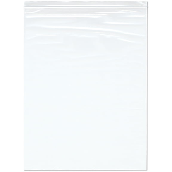Plymor 16" x 20" (Pack of 100), 2 Mil Zipper Reclosable Plastic Bags