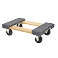thumbnail image 2 of Franklin Moving Dolly 18 x 12 in Hardwood Swivel Casters Mover, 1000 lbs Capacity Furniture Dolly., 2 of 7