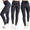 thumbnail image 3 of Leggins CompressionZ Compression para mujer, color negro, talla M, 3 of 6