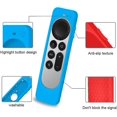 thumbnail image 3 of Funda Protectora Glow BlueUf para Apple TV 4k 2021 YONGSHENG Silicona Suave Antideslizante, 3 of 4