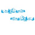 thumbnail image 3 of Car Stickers Waterproof 150cm Tree Mountain Car Decoration Decals, 3 of 7