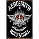 thumbnail image 1 of Hojalata Rectangular 20*30cm Plano Serie Personajes La Banda Rock Aerosmith, 1 of 10