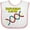 White and Pink, variant on Inktastic Awesome Dna Boys or Girls Baby Bib