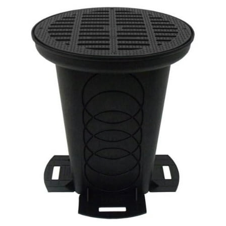 Exlonjet FSD-3017-12BKIT 12-in. Round Catch Basin Kit with Grate & Connectors