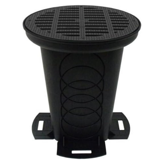 Exlonjet FSD-3017-12BKIT 12-in. Round Catch Basin Kit with Grate & Connectors