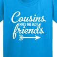 thumbnail image 4 of Inktastic Cousins Make the Best Friends with Arrow Youth T-Shirt, 4 of 5