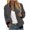 Dark Gray, variant on PVCS Women's Casual Jackets Clearance Casual Bomber Jacket Coat Zip Up Outerwear Windbreaker with Pockets M