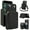 Black, variant on Crossbody Wallet Case for iPhone 11 Pro Max, RFID Blocking Zipper Handbag Purse Flip Cover, Kickstand Folio Case Card Slots Holder Wrist Strap Lanyard
