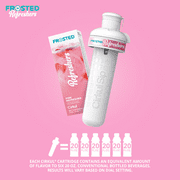 (2 pack) Cirkul Frosted Refreshers Pink Refresher Flavor Cartridge, Drink Mix, 1-Pack