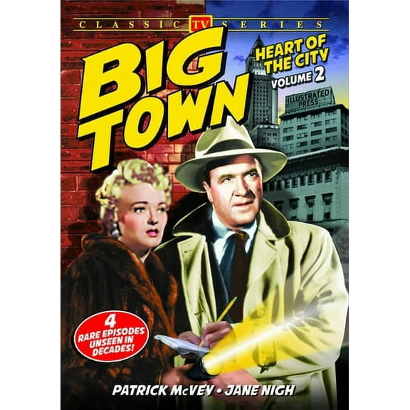 Big Town: Volume 2 (Heart of the City) (DVD), Alpha Video, Drama