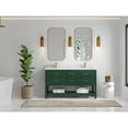 thumbnail image 4 of Willow Collections  60 in. W x 22 in. D Parker Double Sink Bathroom Vanity with Countertop Lafayette Green 2" Calacatta Nuvo, 4 of 5