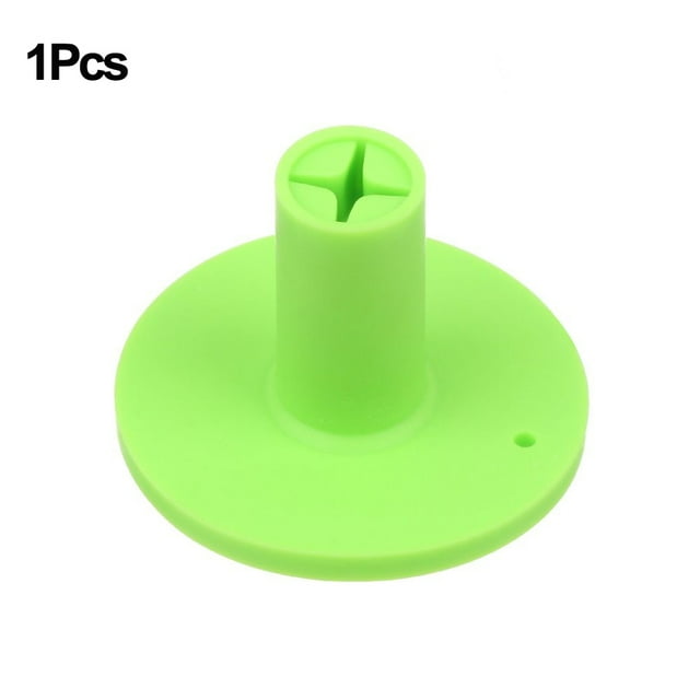 1Pcs 38mm Rubber Golf Tee Stability Tee Holder Golf Training Aid for Practice & Driving Range Mats green
