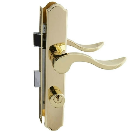National Hardware S843 342 Storm Door Mortise Lock Set Polish