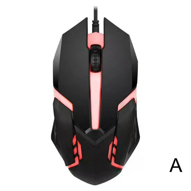 Wbxfbo Souris de Jeu Filaire LED Ordinateurs Portables PC Ordinateurs Souris Optique Ordinateur Souris