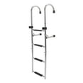 thumbnail image 1 of Boat Swim Ladder, Versatile 4 Steps Pontoon Boat Ladder  for Docks, 1 of 7