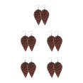 thumbnail image 2 of yingyy Léopard Boucles d'Oreilles Impression Fille Accessoire de Mode Bijoux Féminin Oreille Dangles Type 16 5Set, 2 of 6