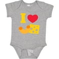 thumbnail image 3 of Inktastic I Heart Mac and Cheese Boys or Girls Baby Bodysuit, 3 of 5