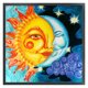 thumbnail image 2 of Hilo de bordar Eco-algodón completo 11CT Impreso Sun Moon Kit de punto de cruz Obra de arte Hugtrwg Para estrenar, 2 of 9