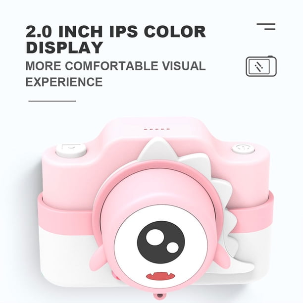 Cámara Digital Juguete de videocámara de animales de dibujos animados multifuncional con cordón para regalos de vacaciones para niños Sywqhk libre de BPA
