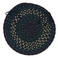 thumbnail image 1 of Colonial Mills MN57R084X084 7 ft. Midnight Reversible Round Rug, Indigo, 1 of 1