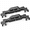 16" Black-1Pcs, variant on 2-pack 16 Inch Framing Tool Stud Layout With V-notch Alignment