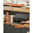 thumbnail image 5 of VEVOR Electric Pizza Oven, 16 in Countertop Pizza Oven, 77 to 572°F Temp Range, 1750W Indoor Pizzas Maker w/Timing & Temp Control, Pizzas Cooker w/Dual Heat Tube, Grill Rack, for Kitchen & Commercial, 5 of 9