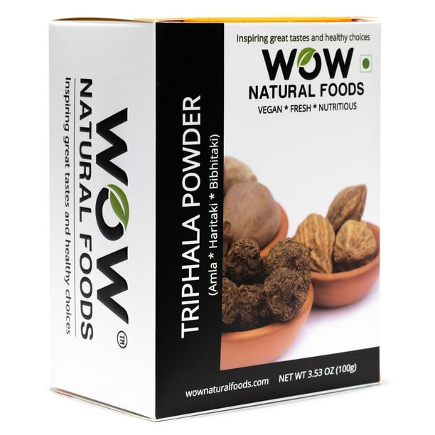 Triphala Powder Rich in Antioxidants / Immune Vitamin (3x100 Grams