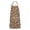 Pioneer Flower Floral-3, variant on Pioneer Flower Floral Print Pattern Apron for Women and Men, Cotton Linen Waterproof with Pockets, Adjustable, 33x27 Inch for Kitchen, Gardening, BBQ, Salon