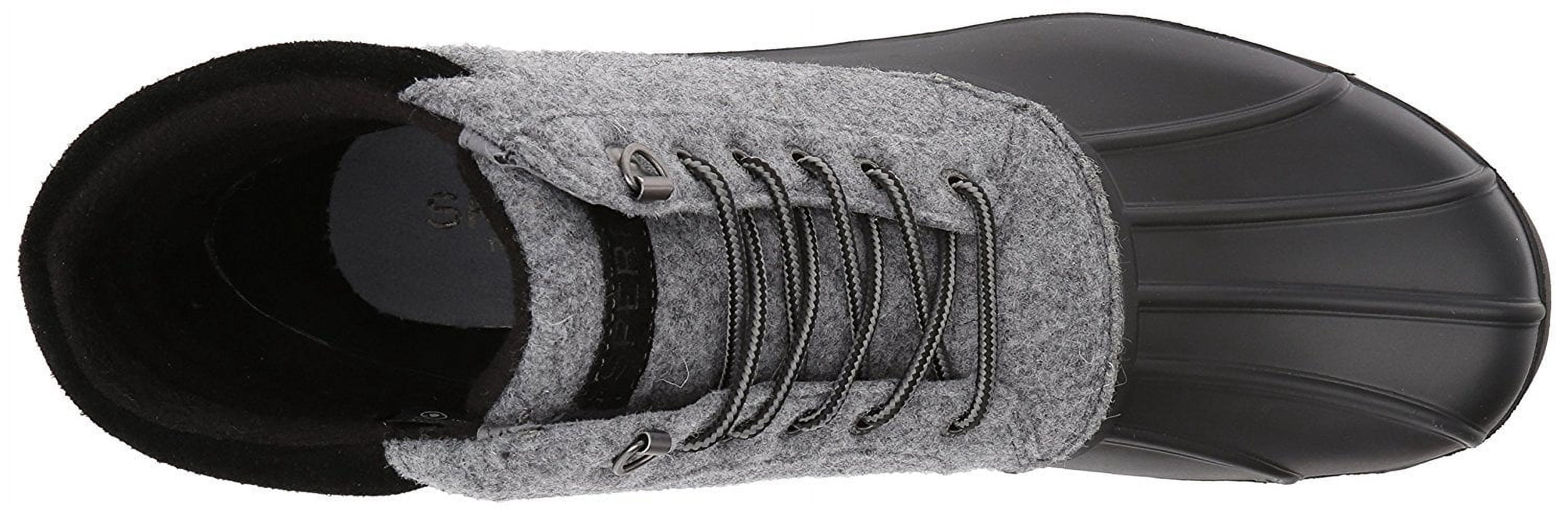 mens duck boots grey