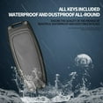 thumbnail image 5 of For Audi C-style three button A6 A7 A8 E-tron Q8 C8 D5 A1 A3 TTS RS 8S Car Accessories Fashion Car Remote Key Case Cover Shell, 5 of 26