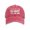 A-Watermelon Red184, variant on WMNTST Unisex Baseball Caps Letter Print Distressed Washed Cap Curved Brim Adjustable Outdoor Casual Hat