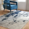 thumbnail image 4 of SAFAVIEH Adirondack Ladonna Abstract Area Rug, Navy/Grey, 6' x 9', 4 of 14