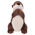 thumbnail image 1 of Lindo juguete de peluche de nutria marina, animal de peluche realista, nutria marina realista, peluche de nutria marina, encantadores animales de peluche pequeños, lindo animal de peluche de juguete, 1 of 7