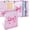 Diamond Bow, variant on 1 Inch 3 Ring Binder with Clipboard, Cute Binder  Bow Design, Holds 200 Sheets A4 Letter, Inside Pockets & 5 Tab Dividers, Pretty Classic  Binder for School Office Supplies(  Bow)
