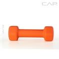 thumbnail image 2 of CAP, 3lb Neoprene Dumbbell, Orange, Single, 2 of 4