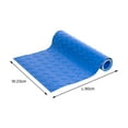 thumbnail image 7 of Travelwant Swimming Pool Ladder Mat - Protective Pool Ladder Pad Step Mat with Non-Slip Texture, Blue Medium, 7 of 7