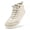 Beige 2, variant on Women's Canvas Barefoot Boots: Zero-Drop, Wide-Width, Mid-Top Breathable Walking Footwear